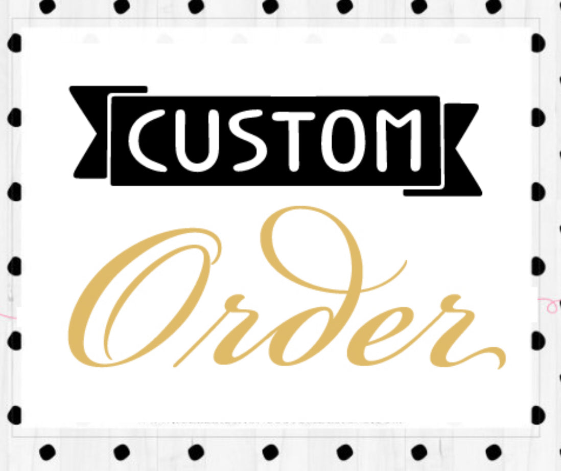 CUSTOM TSHIRT ORDER