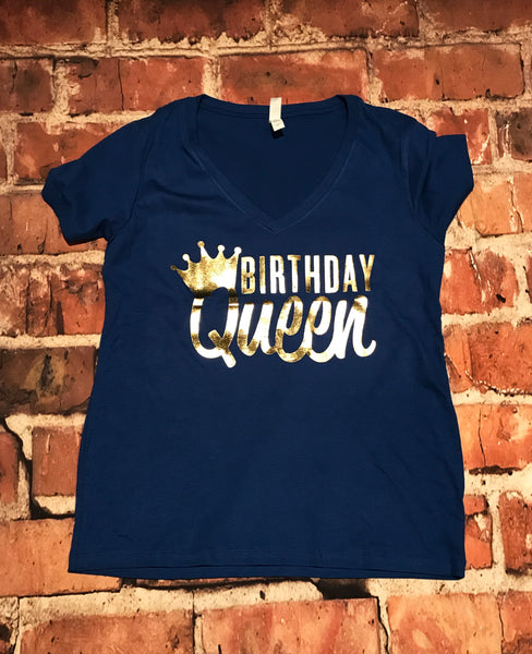 Birthday Queen tee