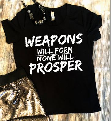 Weapons will Form, None will Prospser
